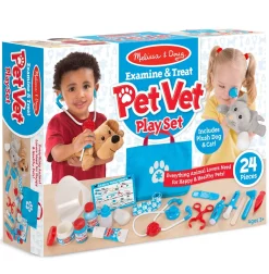 Melissa & Doug Examine & Treat Pet Vet Play Set