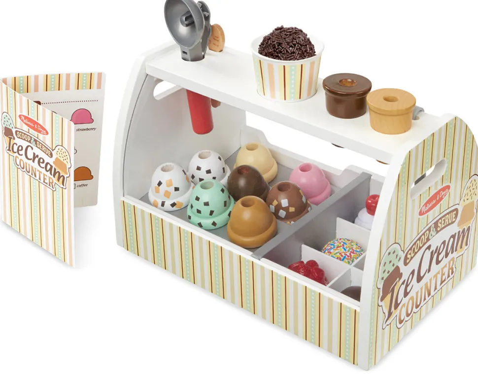 Melissa & Doug Scoop & Serve Ice Cream Counter