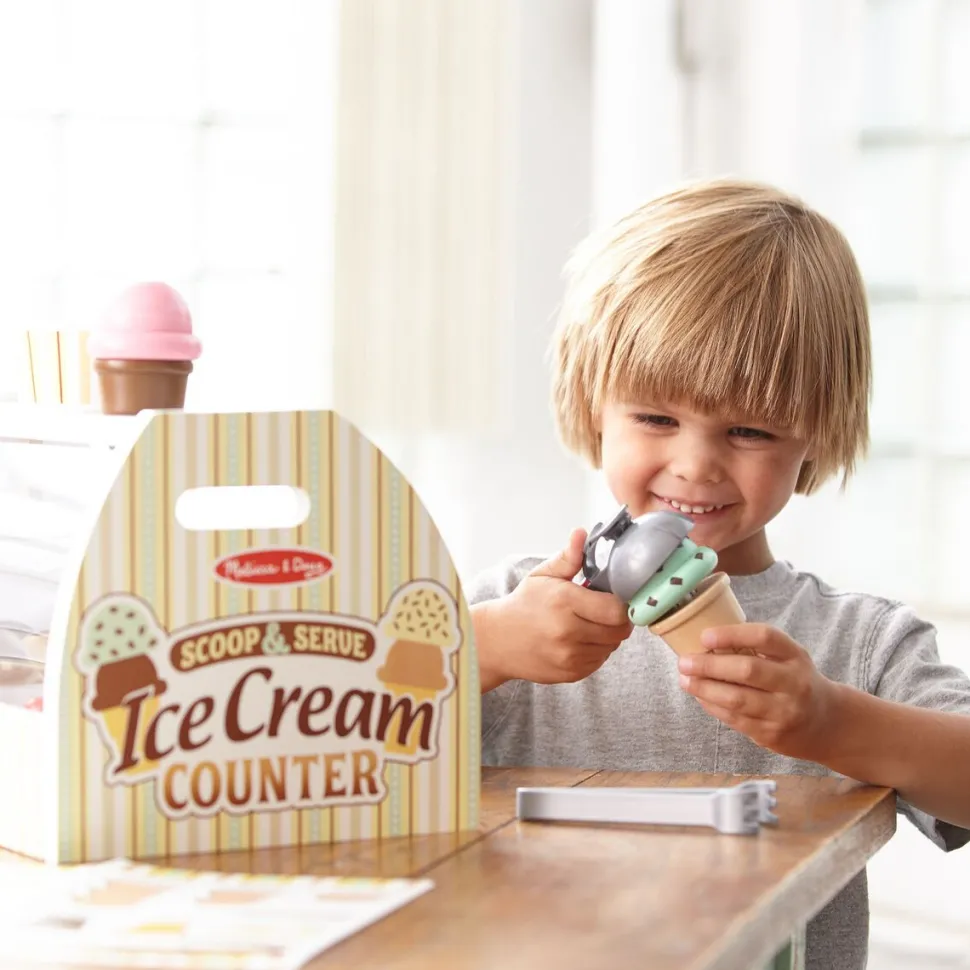 Melissa & Doug Scoop & Serve Ice Cream Counter