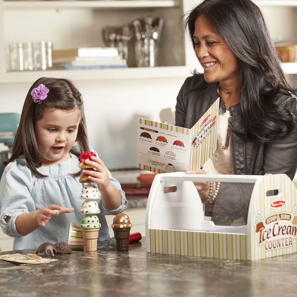 Melissa & Doug Scoop & Serve Ice Cream Counter
