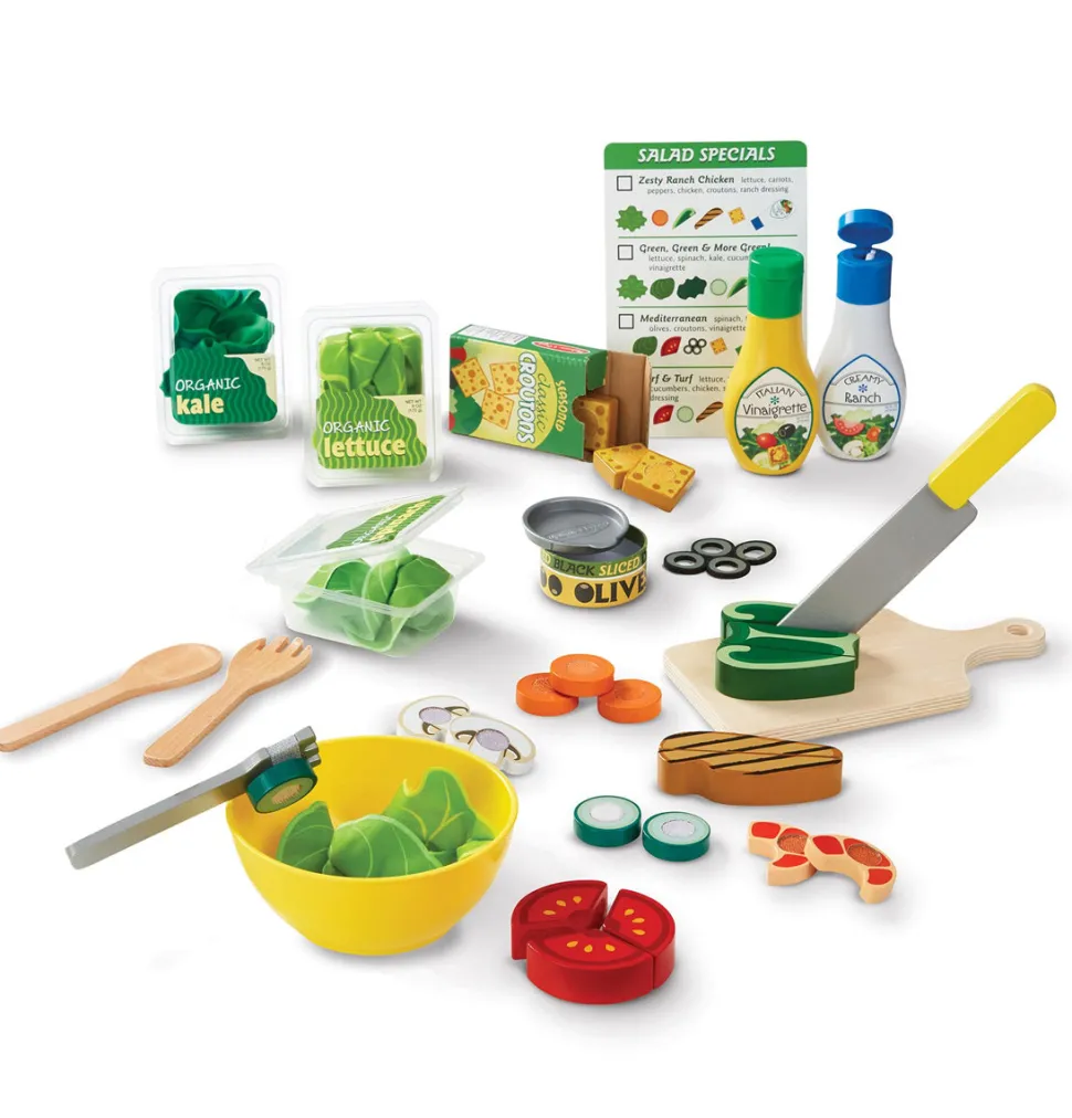 Melissa & Doug Slice & Toss Salad Set