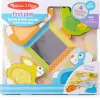 Melissa & Doug Touch and Feel Puzzle - Peek-a-Boo Pets