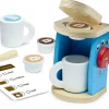 Melissa & Doug Wooden Brew & Serve Coffee Set