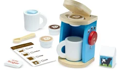 Melissa & Doug Wooden Brew & Serve Coffee Set