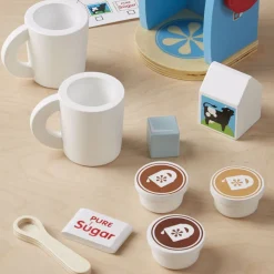 Melissa & Doug Wooden Brew & Serve Coffee Set