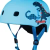 Micro Kickboard Helmet V2 - 3D Scootersaurus, Medium