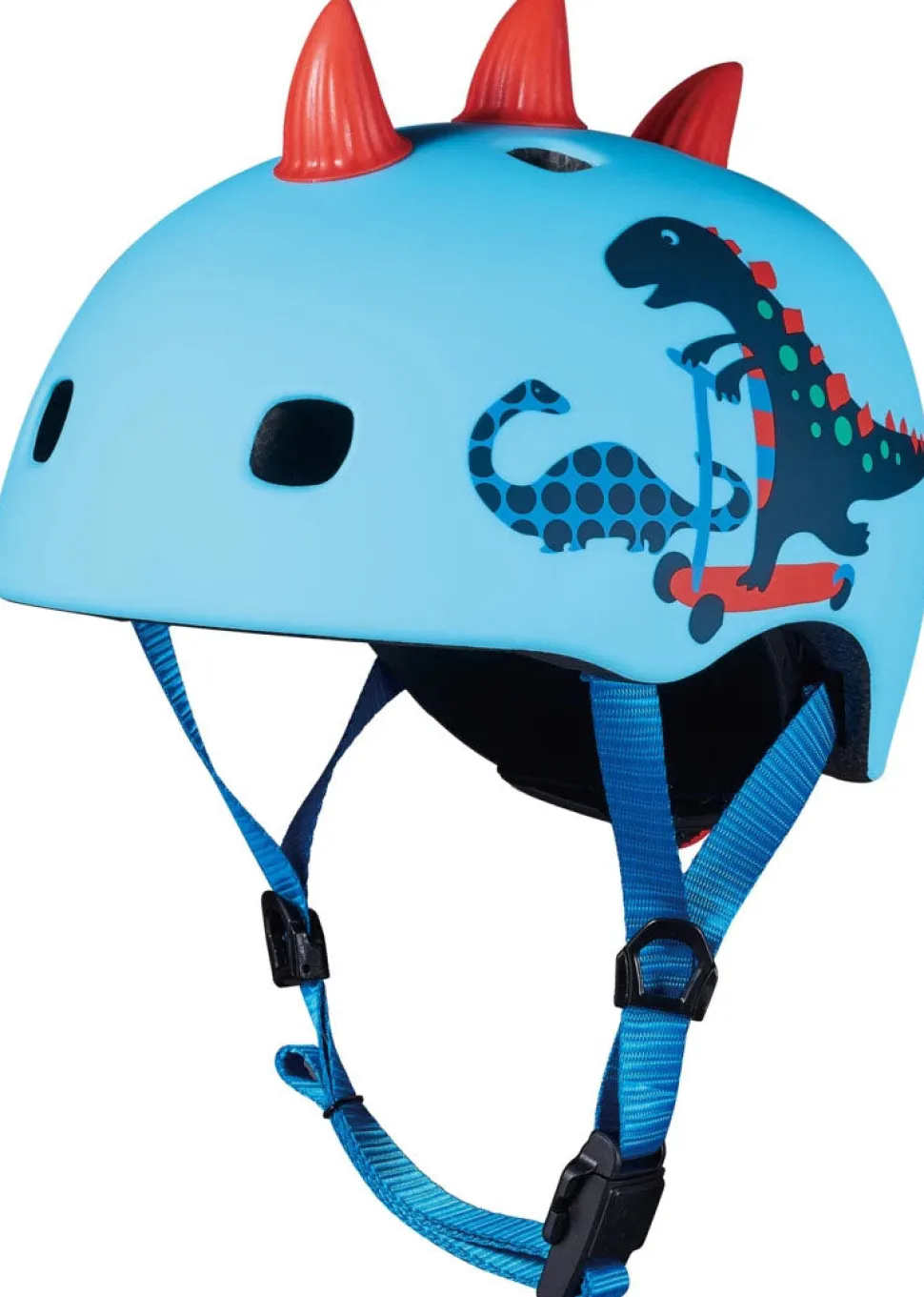 Micro Kickboard Helmet V2 - 3D Scootersaurus, Medium