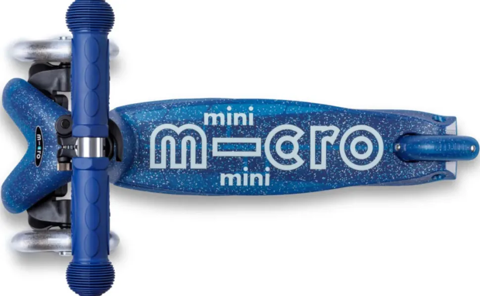 Micro Kickboard Micro Mini Glitter LED Scooter (2-5 years) - Galaxy Navy
