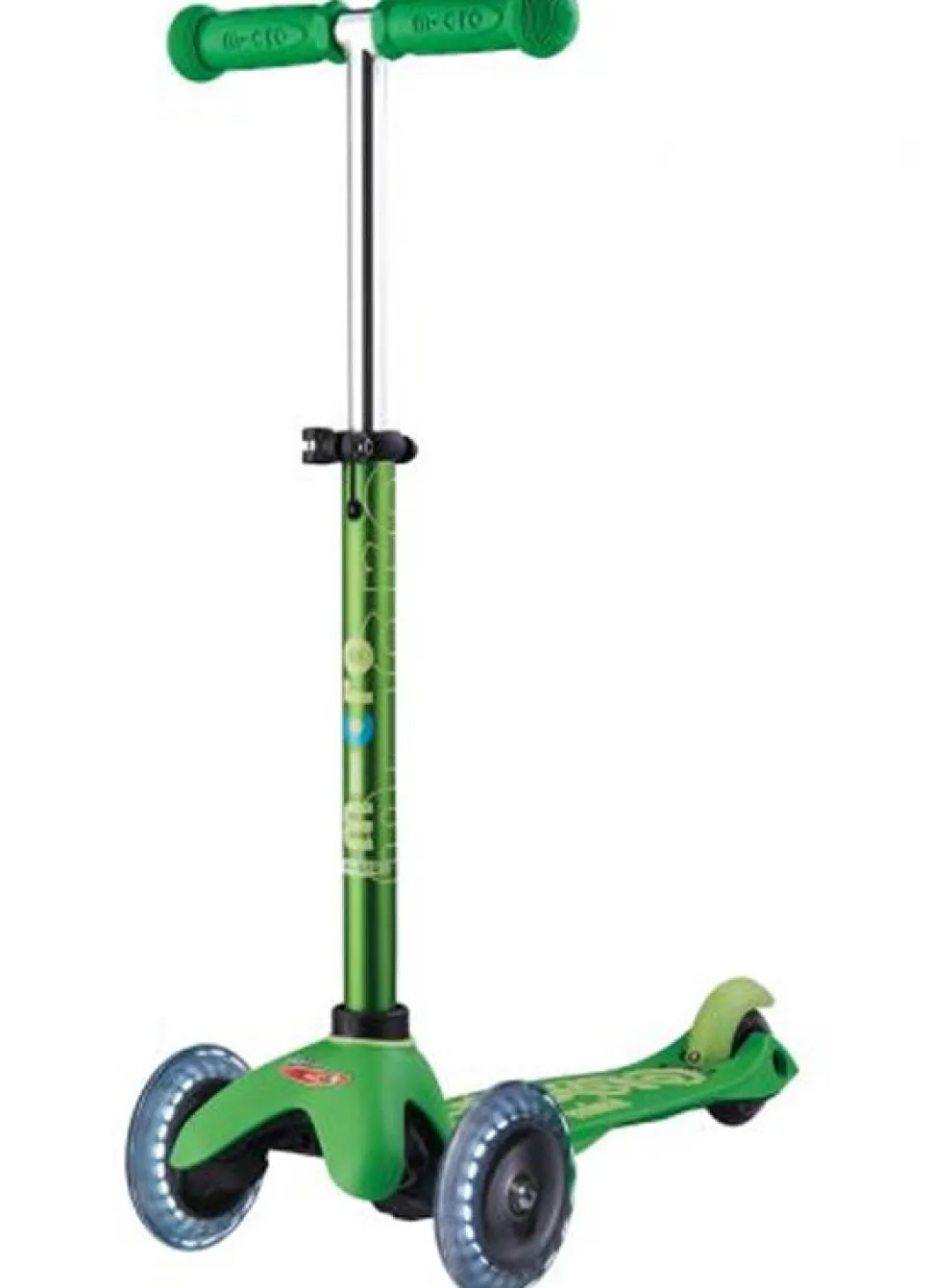 Micro Kickboard Micro Mini Deluxe LED Scooter - Green