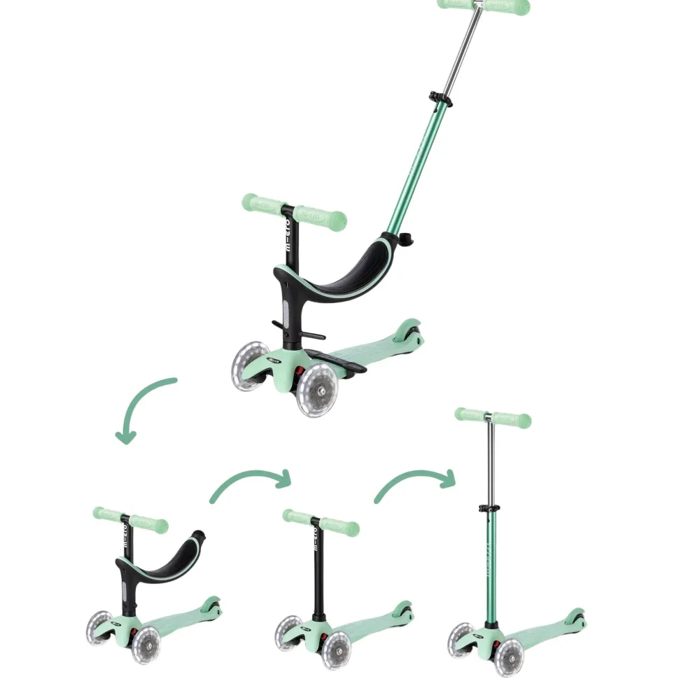 Micro Kickboard Micro Mini2Grow LED Scooter - Mint