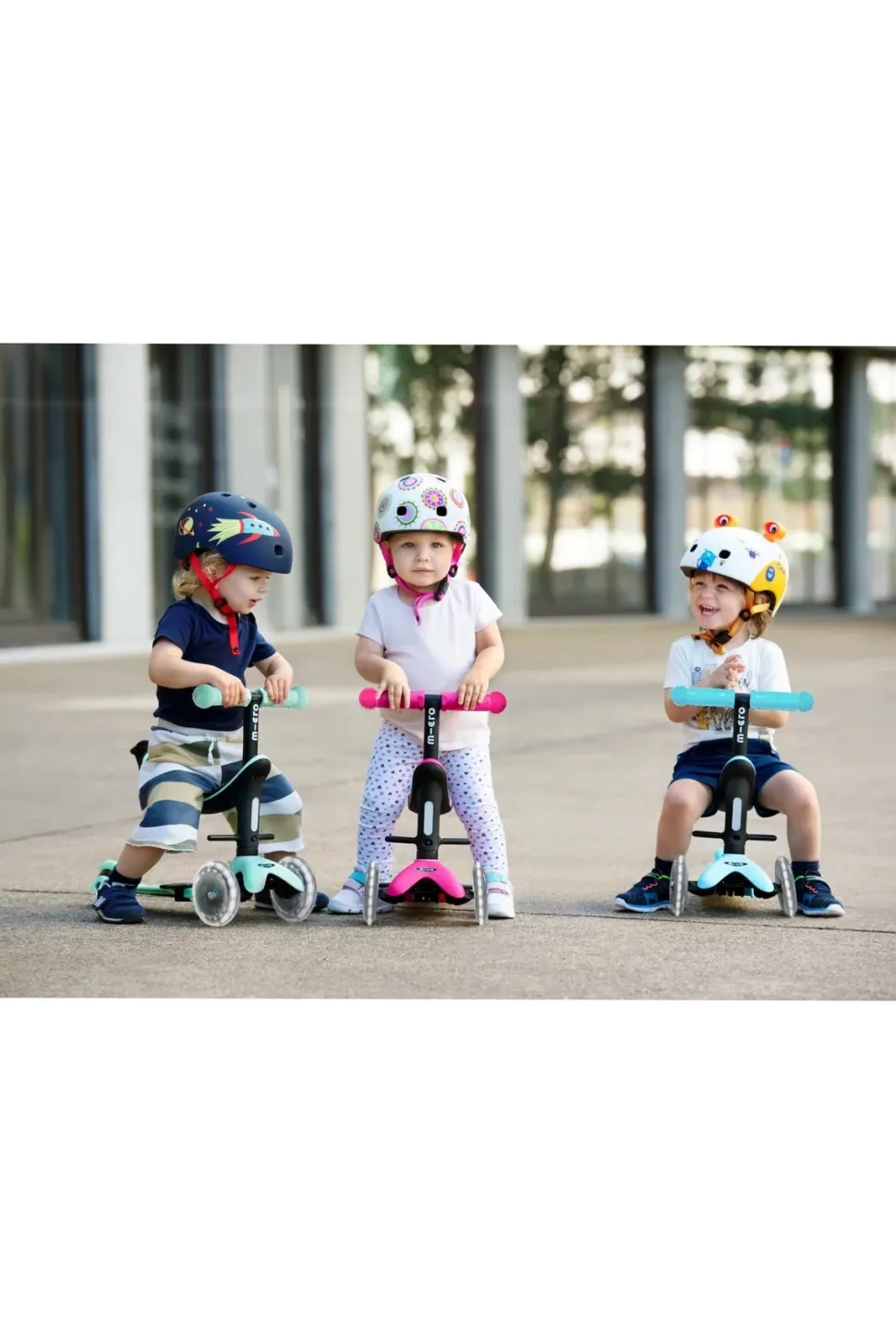 Micro Kickboard Micro Mini2Grow LED Scooter - Pink
