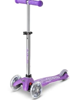 Micro Kickboard Micro Mini Glitter LED Scooter (2-5 years) - Fairy Purple