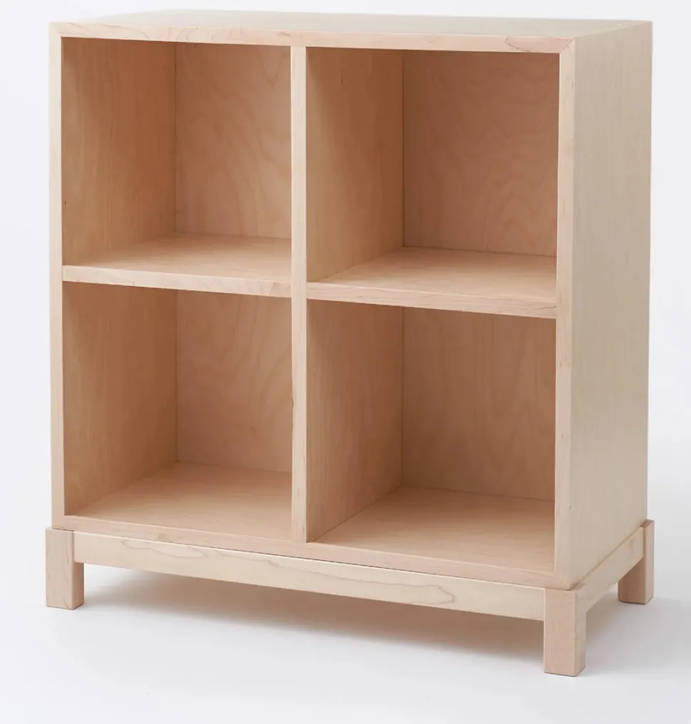 Milton & Goose Cubby Bookshelf - Natural