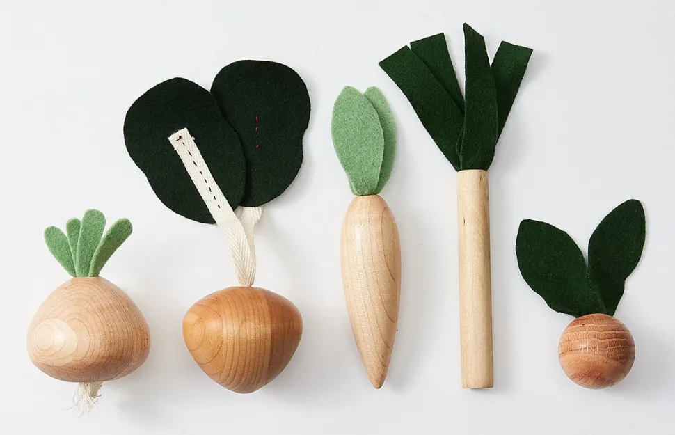 Milton & Goose Veggies Play Food Set