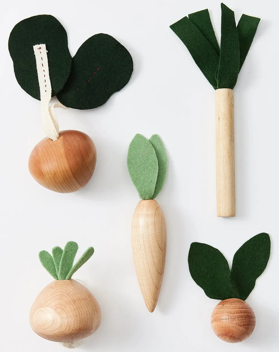 Milton & Goose Veggies Play Food Set