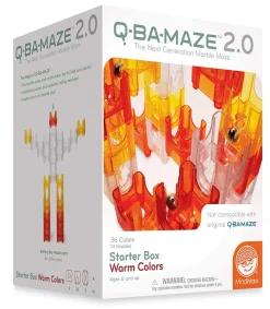 MindWare Q-BA-MAZE 2.0: Starter Box - Warm Colors