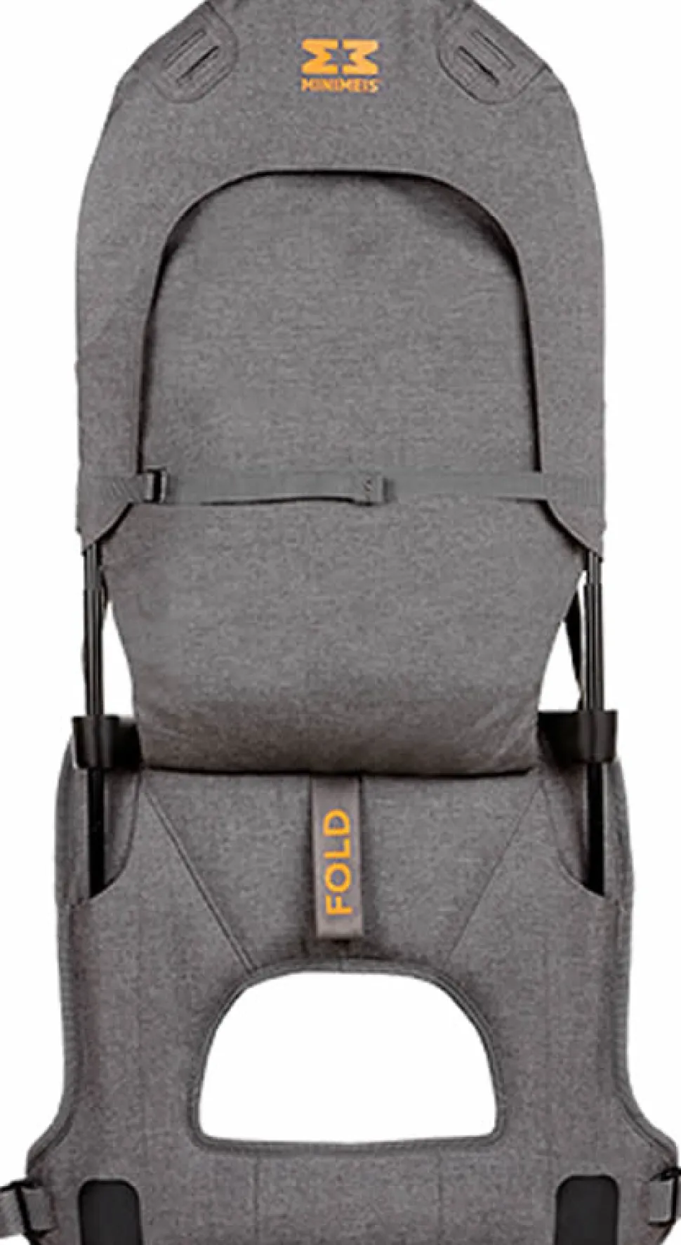 MiniMeis G4 Baby & Child Shoulder Carrier - Grey/Orange
