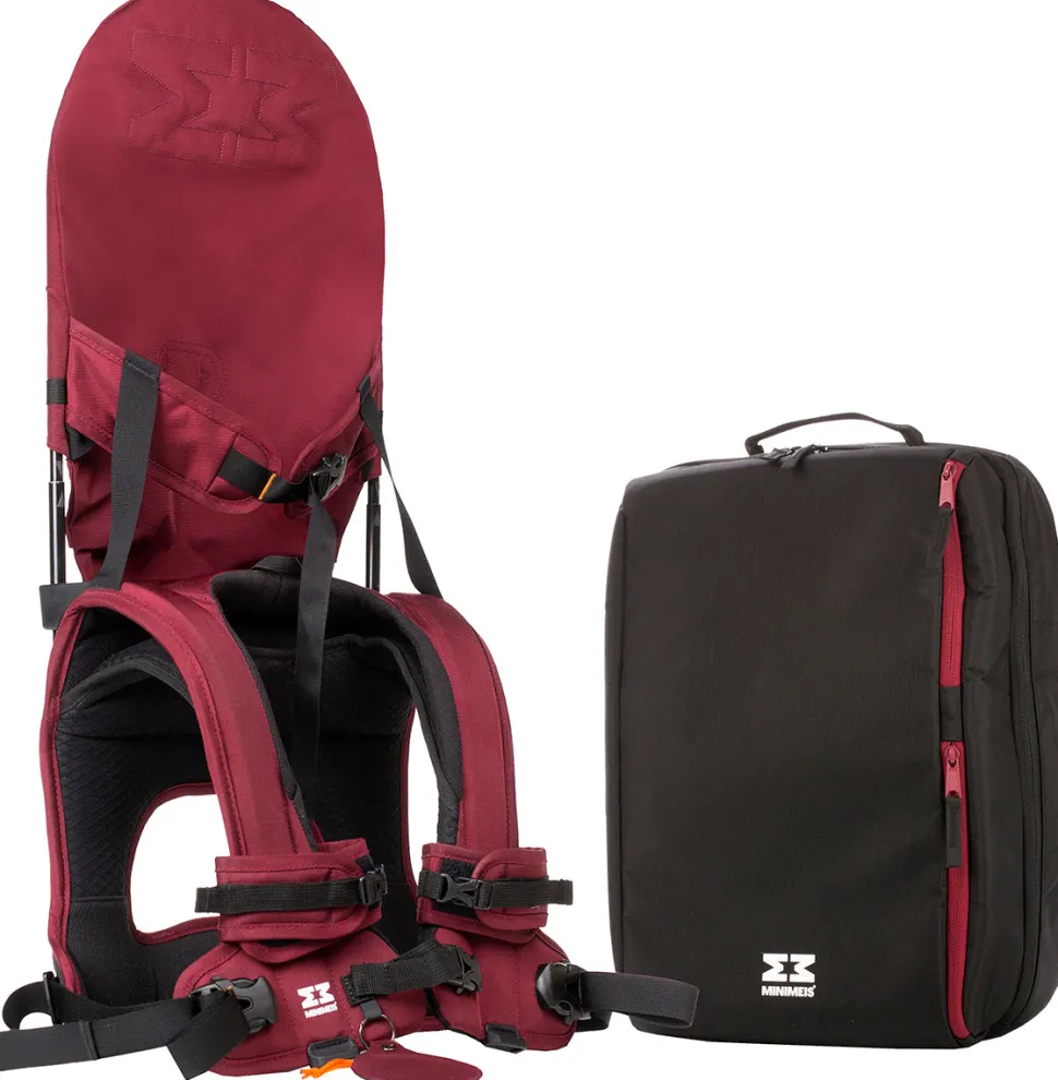 MiniMeis G4 Backpack - Burgundy