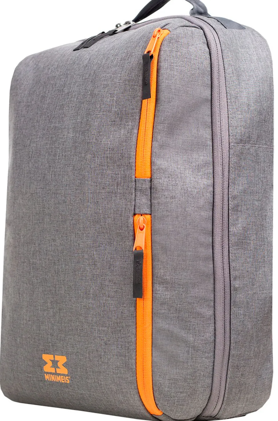 MiniMeis G4 Backpack - Grey/Orange