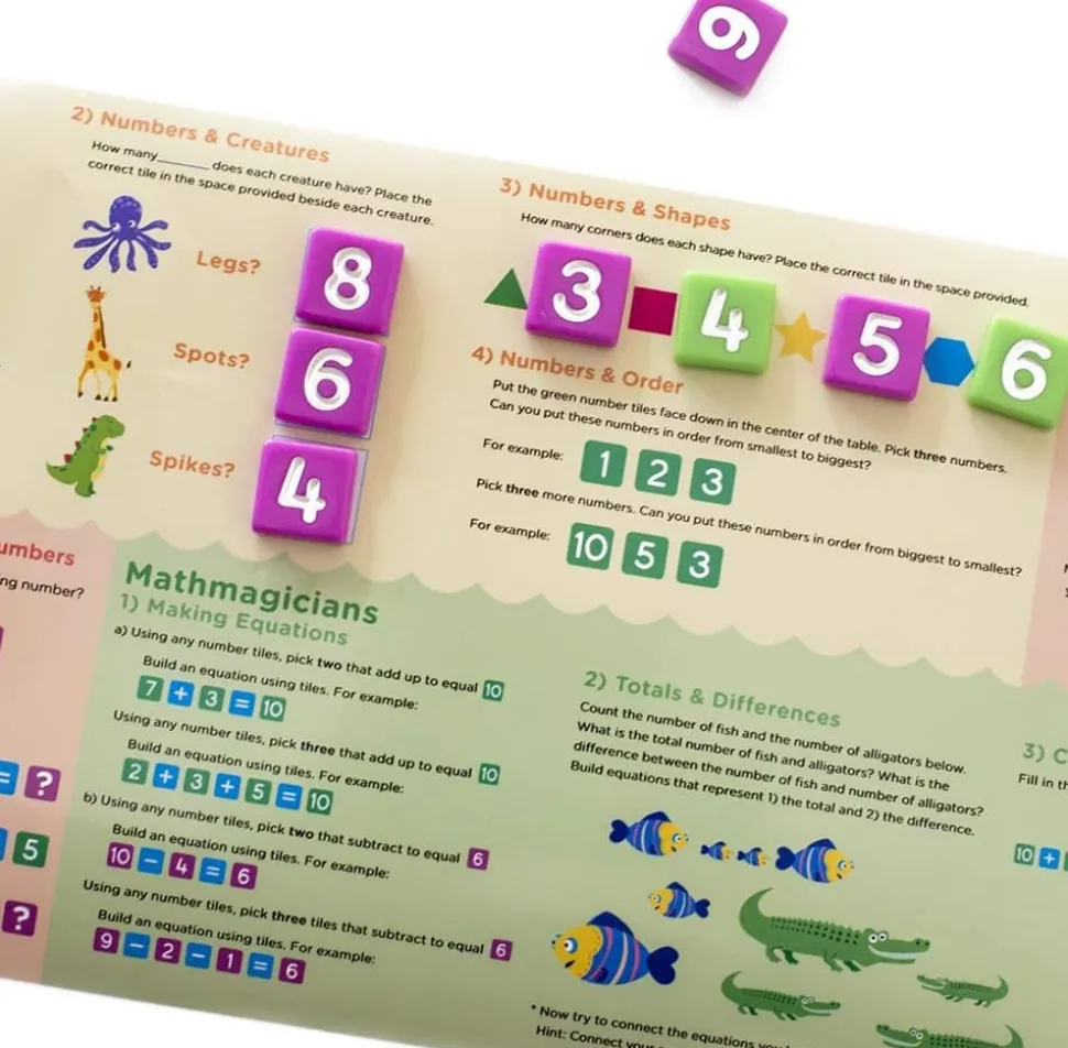 Mobi Kids Numerical Tiles Game