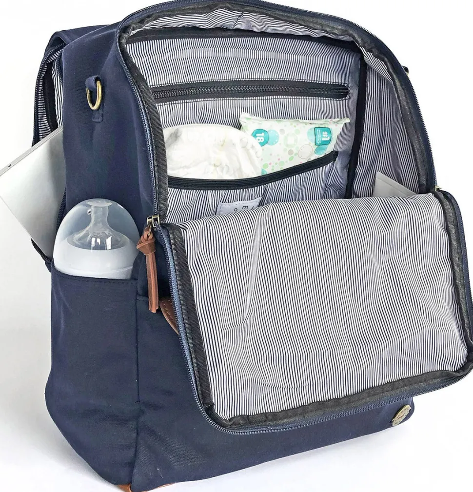 Momkindness Duo Backpack - Navy