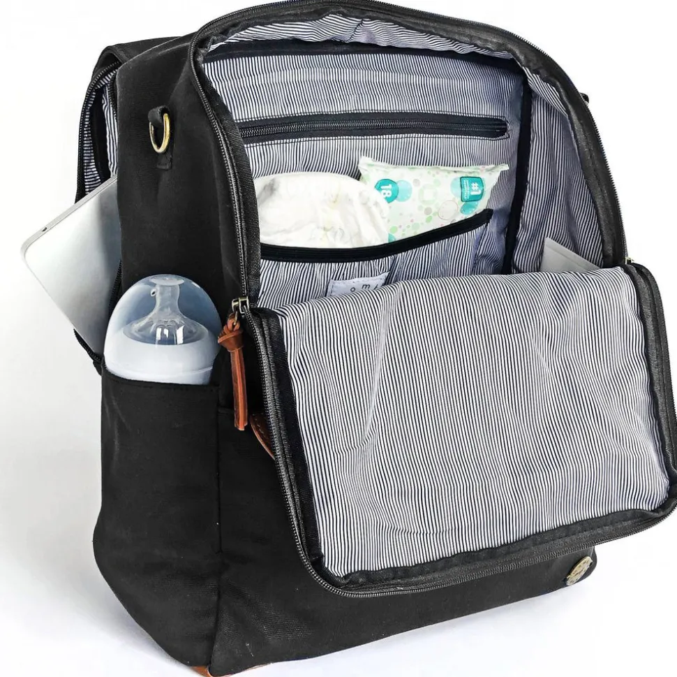 Momkindness Duo Backpack - Black