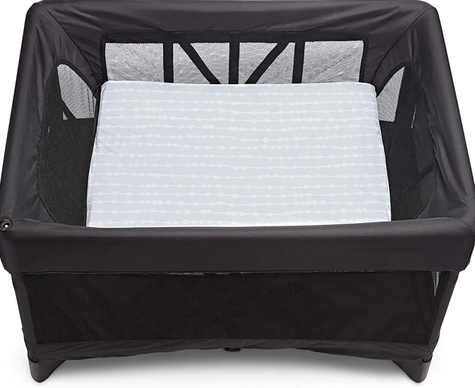 4moms Breeze Plus Waterproof Bassinet Sheet - Grey Beads