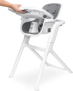 4moms Connect High Chair - White / Grey