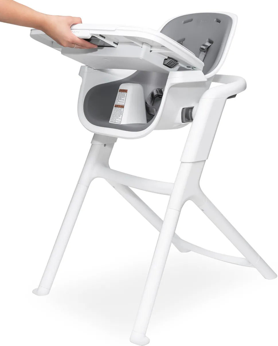 4moms Connect High Chair - White / Grey
