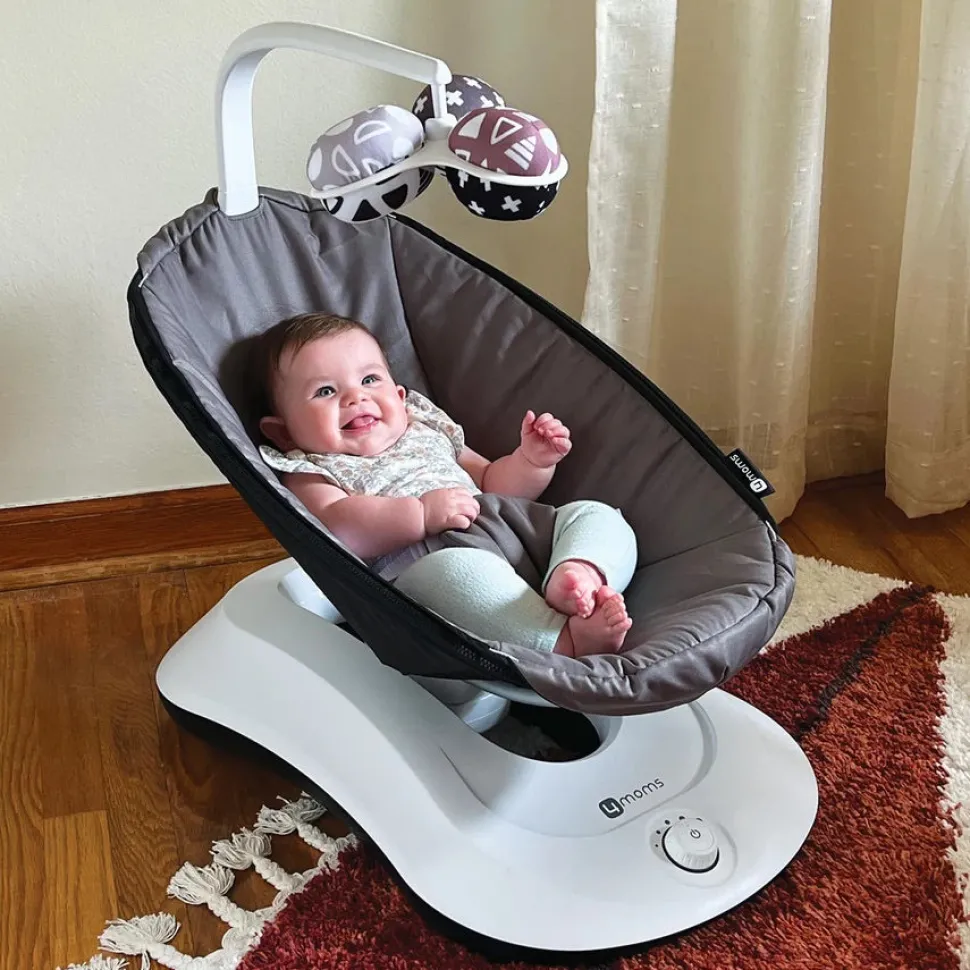 4moms RockaRoo 2 Baby Rocker - Graphite