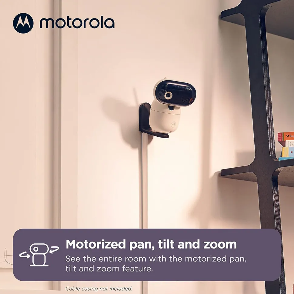 Motorola PIP1510 Connect 5" Wi-Fi Motorized Video Baby Monitor - 2 Camera Pack