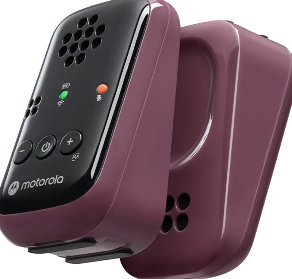 Motorola PIP12 Portable Audio Baby Monitor with Travel Pouch