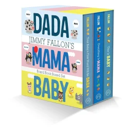 MPS Publishers Jimmy Fallon's DADA, MAMA, and BABY Board Book Boxed Set