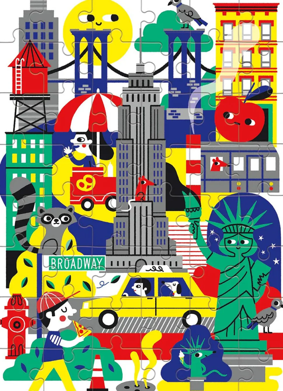Mudpuppy 48 Piece Mini Puzzle - New York