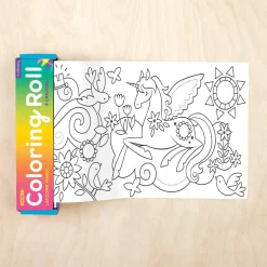 Mudpuppy Mini Coloring Roll - Unicorn Magic