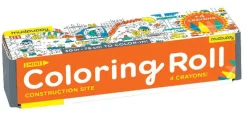 Mudpuppy Mini Coloring Roll - Construction Site
