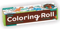 Mudpuppy Mini Coloring Roll - Mighty Dinosaurs