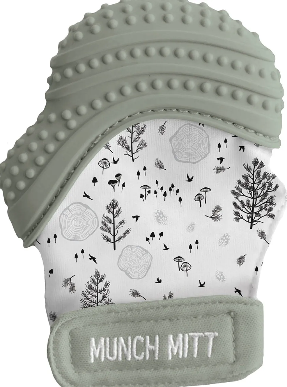 Munch Mitt Teething Mitten - Sage Woods