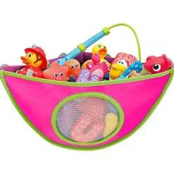 Munchkin Corner Bath Toy Organizer - Pink