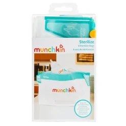 Munchkin Jumbo Bottle Sterilizer Bag, 6 Pack