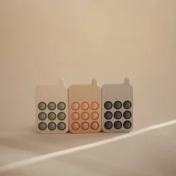 Mushie Phone Press Toy - Blush