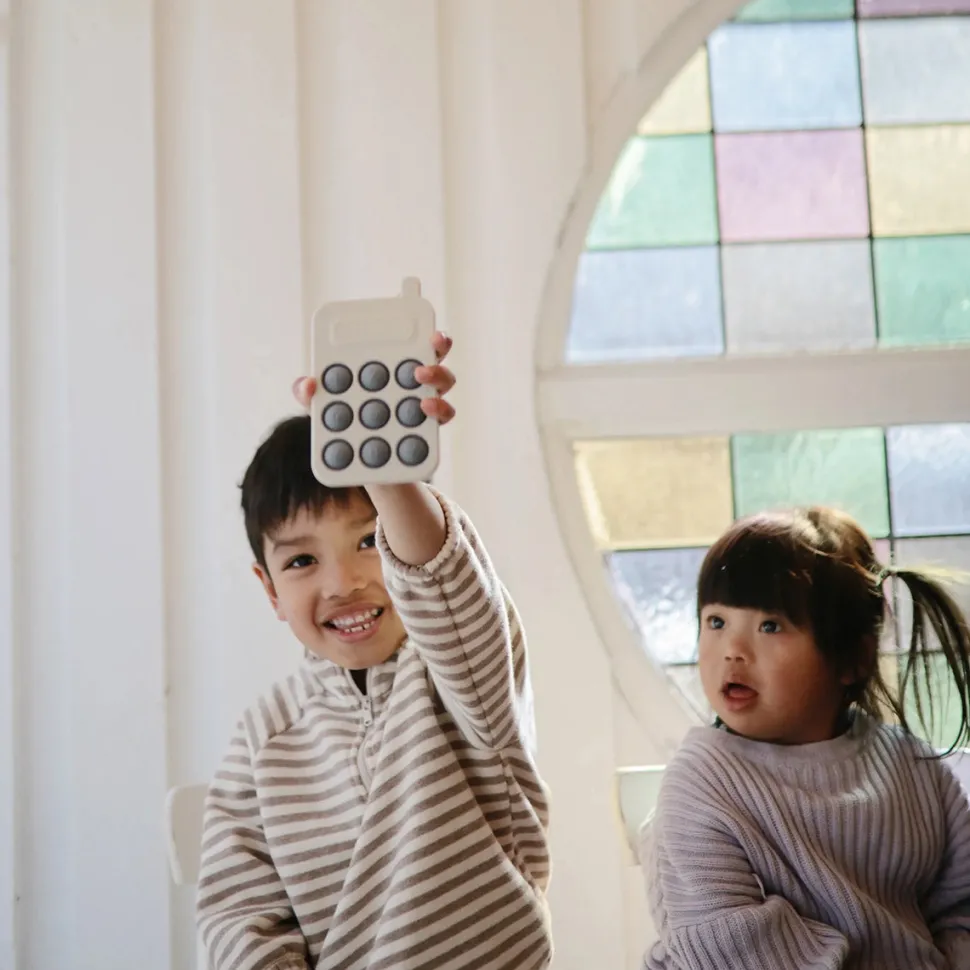 Mushie Phone Press Toy - Tradewinds