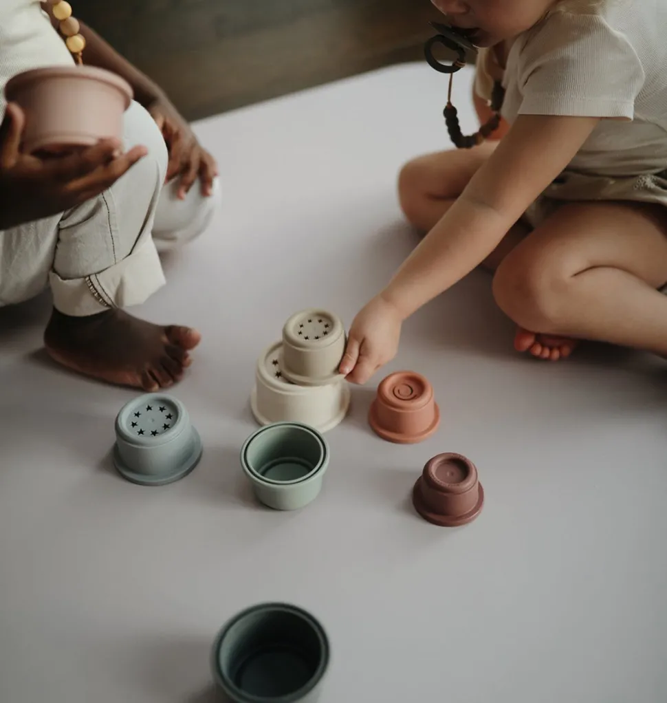 Mushie Stacking Cups - Original