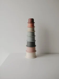 Mushie Stacking Cups - Original