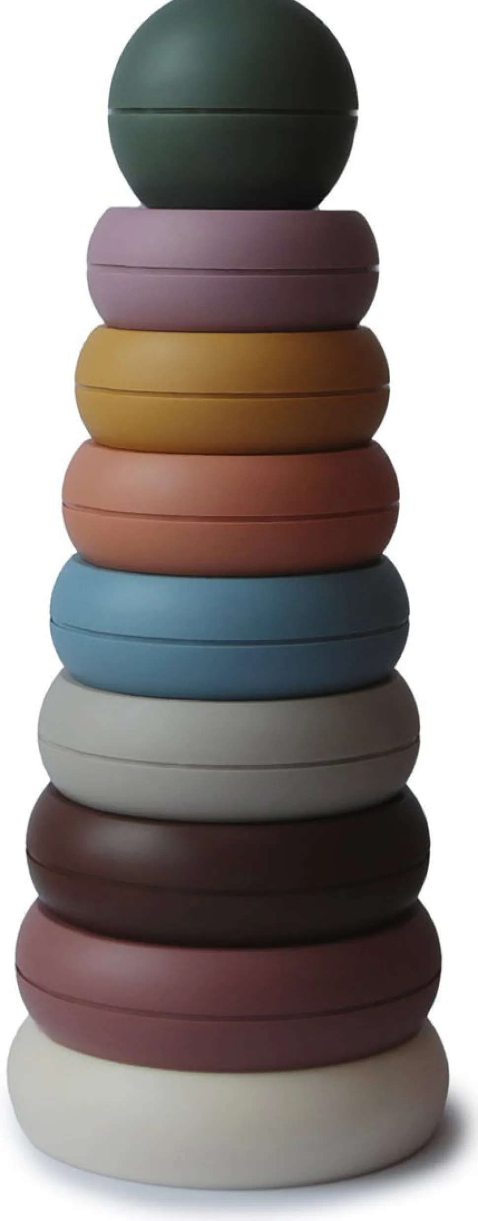 Mushie Stacking Ring Toy - Rustic