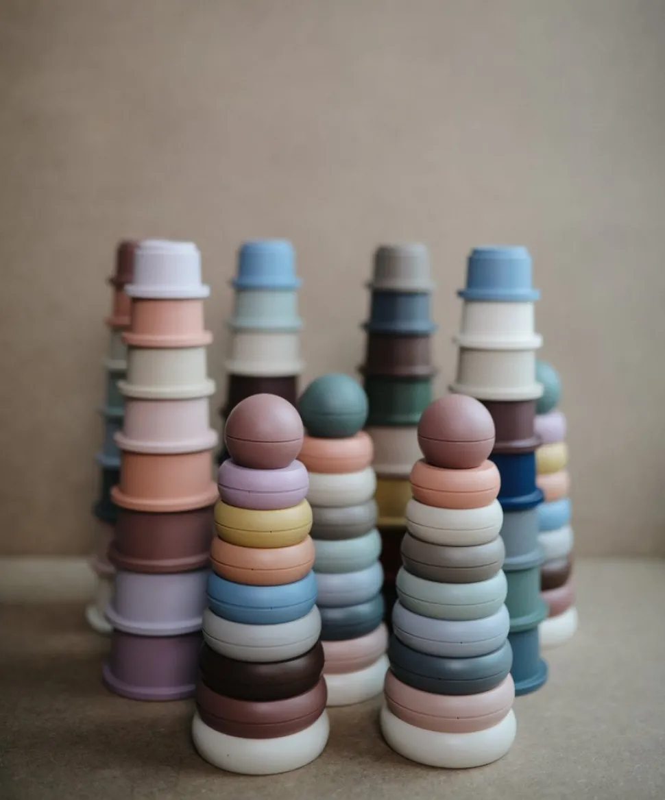 Mushie Stacking Ring Toy - Rustic