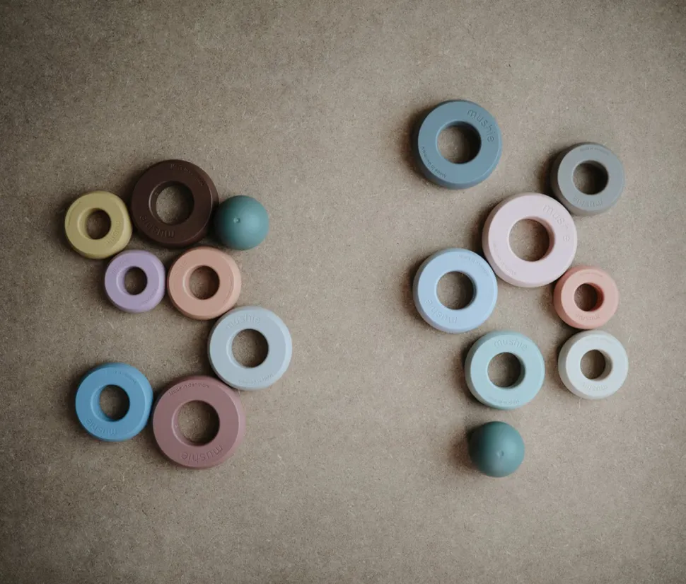 Mushie Stacking Ring Toy - Rustic