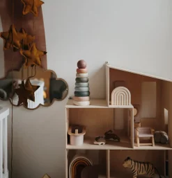 Mushie Stacking Ring Toy - Rustic