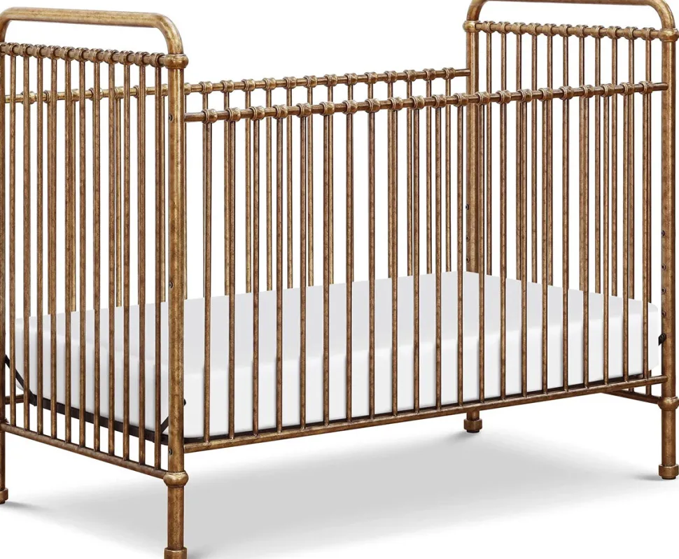 Namesake Abigail 3-in-1 Convertible Crib - Vintage Gold