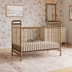 Namesake Abigail 3-in-1 Convertible Crib - Vintage Gold